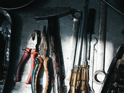 Professional plumbing tools